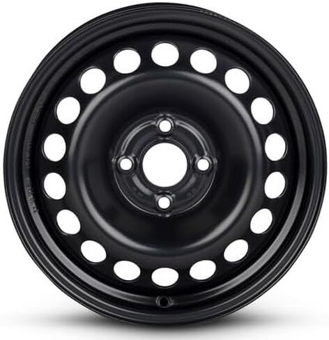 New OEM Replacement Wheel for Chevrolet Aveo 2009-2011 15x6 inch Steel Rim Painted Black Fit 195/60R15 in Saudi Arabia