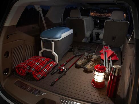 WeatherTech Cargo Trunk Liner HP لسيارة جيب شيروكي - خلف الصف الثاني (401511IM) أسود in Saudi Arabia