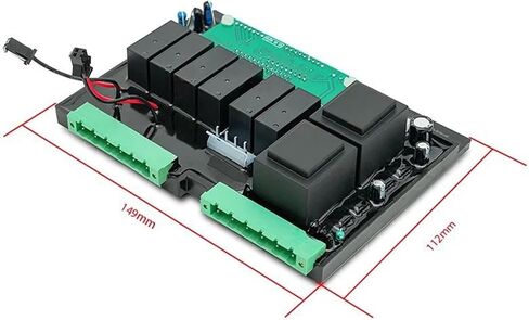 ATS STK1 100A 160A 300A 600A 4p Controller Automatic Transfer Switch Maintenance Circuit Board PCB(400A-630A PCB) in Saudi Arabia