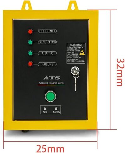 وحدة صندوق التحكم التلقائي ATS بدء إيقاف مرحلة واحدة 220 فولت 240 فولت دعم وحدة التحكم في مولد البنزين (الديزل ATS 5 ثقوب) in Saudi Arabia