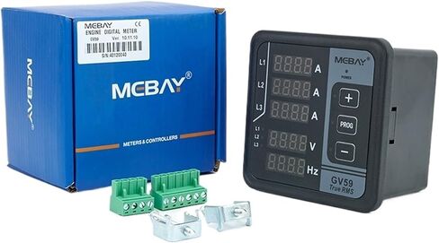 1PCS GV59 Genset Controller Diesel Control Box Digital Meter in Saudi Arabia