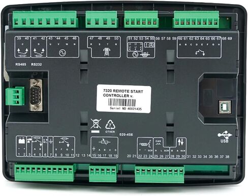 1PCS Generator Spare Parts ATS Controller Genset Engine Controller DSE7320 7320 in Saudi Arabia