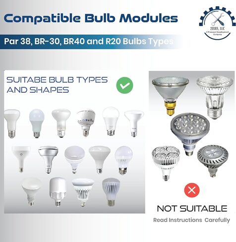 Light Bulb Changer for High Ceilings, Vacuum Operated (Pole Not Included!) in Saudi Arabia