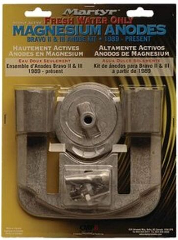 Martyr CMBRAVO23KITA Aluminum Alloy Merc Bravo 2&3 Mercury Anode Kit Aluminum in Saudi Arabia