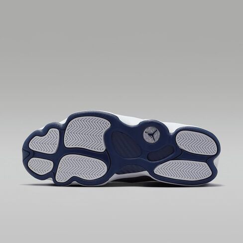 Jordan 6 Rings Mens Shoes (322992-124, White/Midnight Navy/Neutral Grey) in Saudi Arabia