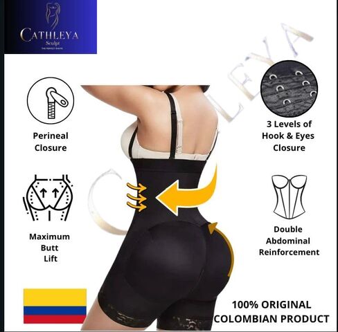 Fajas Columbianas المرحلة 3 لتشكيل الجسم بعد العمليات الجراحية - ملابس ضغط بدون حمالات للنساء in Saudi Arabia