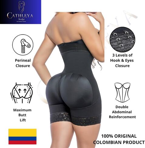 Fajas Columbianas المرحلة 3 لتشكيل الجسم بعد العمليات الجراحية - ملابس ضغط بدون حمالات للنساء in Saudi Arabia