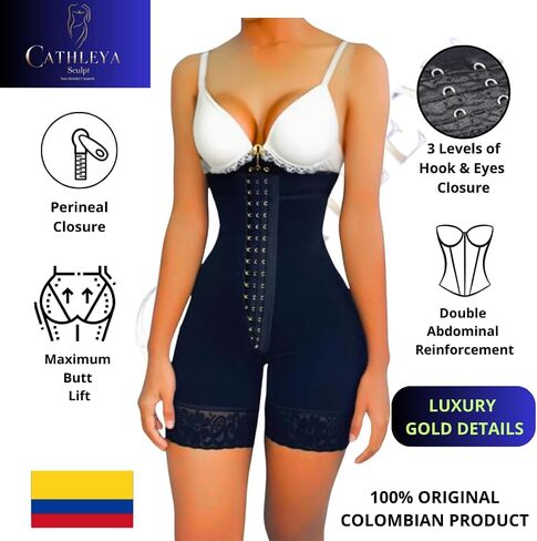 Fajas Columbianas المرحلة 3 لتشكيل الجسم بعد العمليات الجراحية - ملابس ضغط بدون حمالات للنساء in Saudi Arabia