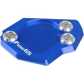 متوافق مع BMW F650GS F650 GS F 650GS 650 GS 2007-2014 وسائد تمديد للحامل الجانبي للدراجة النارية ولوحة دعم أكبر (أسود) in Kuwait