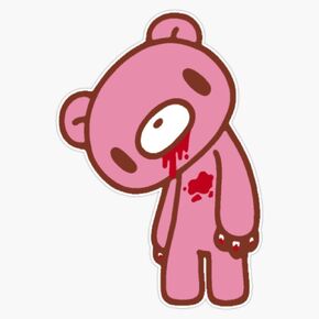 Magnet Gloomy Bear Magnet Vinyl Decal Sticker 5" in Kuwait