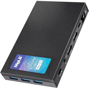 MELE MINI MINI PC QUIPER3Q 11th Gen N5105 8GB 128GB ، Micro Computer WiFi 5 Small Desktop Service مع USB-C PD ، Gigabit Ethernet ، Dual HDMI 4K ، Auto Power On ، PXE Support M.2 SSD in Kuwait