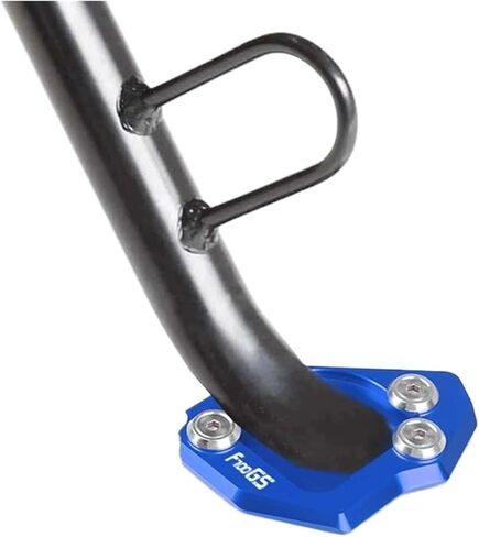 متوافق مع BMW F650GS F650 GS F 650GS 650 GS 2007-2014 وسائد تمديد للحامل الجانبي للدراجة النارية ولوحة دعم أكبر (أسود) in Kuwait