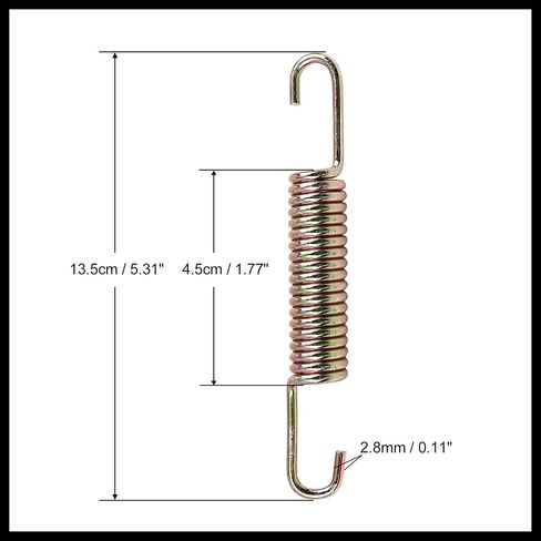 13.5cm Length Motorcycle Main Bracket Kickstand Return Spring for BM150 Durable Material in Saudi Arabia