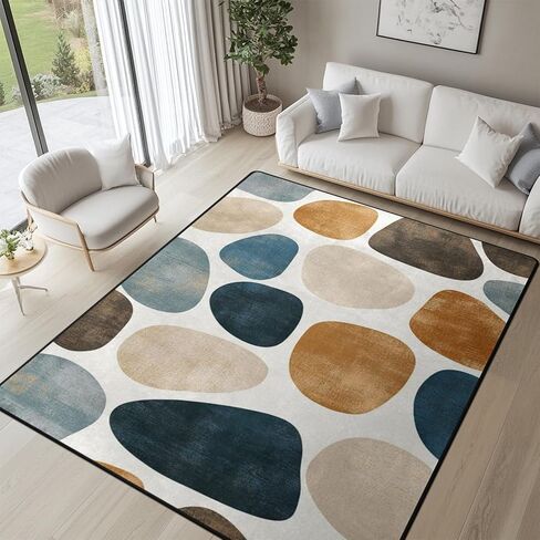 African Elephant Area Rug, Animal Rug for Living Room, Durable Rug Carpet for Bedroom Home Decorative 5'x7' (80 X 58 in) Black/Grey in Saudi Arabia
