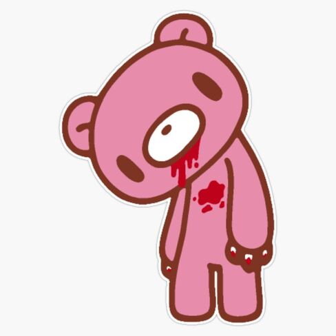 Magnet Gloomy Bear Magnet Vinyl Decal Sticker 5" in Kuwait