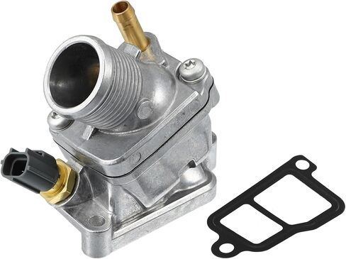 X AUTOHAUX 31293698 Engine Coolant Thermostat Housing Assembly for Volvo C70 1998-2004 for Volvo S80 1999-2006 for Volvo V70 1998-2007 for Volvo XC90 2003-2007 31293700 in Saudi Arabia