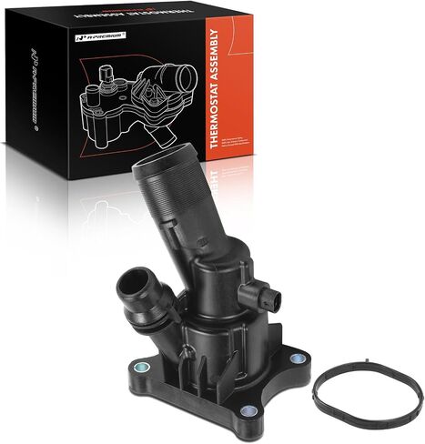 A-Premium Engine Coolant Thermostat Housing Assembly with Seal & Sensor Compatible with Volvo XC60, XC90, S60, XC40, XC70, S80, S90, V60, S60 Cross Country, V60 Cross Country, V90, V90 Cross Country in Saudi Arabia