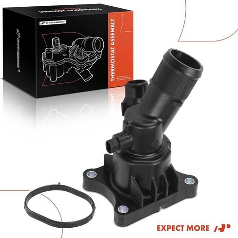 A-Premium Engine Coolant Thermostat Housing Assembly with Seal & Sensor Compatible with Volvo XC60, XC90, S60, XC40, XC70, S80, S90, V60, S60 Cross Country, V60 Cross Country, V90, V90 Cross Country in Saudi Arabia