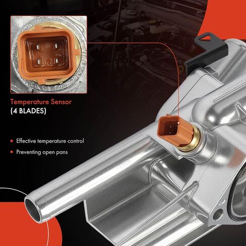 A-Premium Engine Coolant Thermostat Housing Assembly Compatible with Hyundai Sonata 2011-2014, Santa Fe 2010-2012, Tucson 2010-2015, Santa Fe Sport 2013-2016 & Kia Optima 2011-2015, Sorento, Sportage in Saudi Arabia