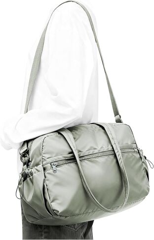 Travel Gym Duffel Bag for Women, Small Weekender Bags for Men with Trolley Sleeve for Airplane, Waterproof Carry on Bag Sport Tote Bags Hospital Holdalls, Peacock Blue in Saudi Arabia