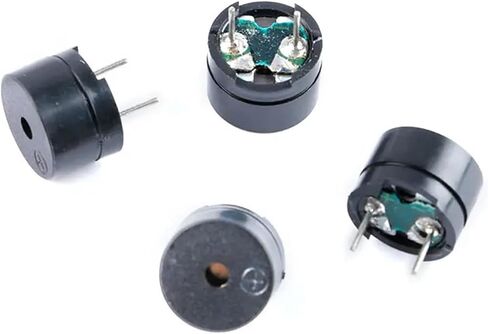 10pcs/lot Universal Passive Buzzer electromagnetic impedance 16 ohms AC / 2KHz 3V 5V 12V Universal in Saudi Arabia