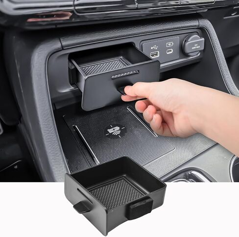 Center Console Organizer Compatible with Honda Pilot 2023-2025 and Passport 2026 Interior Accessories, Hidden Glove Box Middle Armrest Drawer Storage Tray for Small Items (Not for Ridgeline) in Saudi Arabia