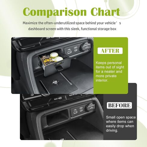 Center Console Organizer Compatible with Honda Pilot 2023-2025 and Passport 2026 Interior Accessories, Hidden Glove Box Middle Armrest Drawer Storage Tray for Small Items (Not for Ridgeline) in Saudi Arabia
