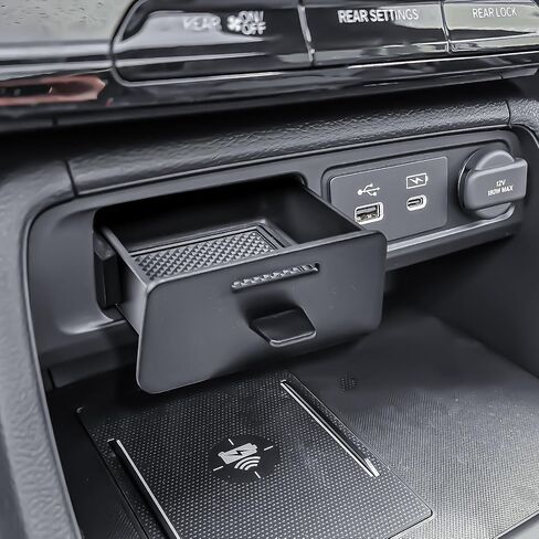 Center Console Organizer Compatible with Honda Pilot 2023-2025 and Passport 2026 Interior Accessories, Hidden Glove Box Middle Armrest Drawer Storage Tray for Small Items (Not for Ridgeline) in Saudi Arabia