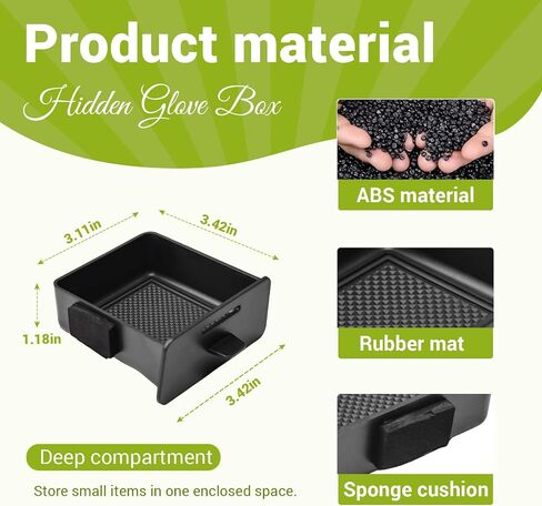 Center Console Organizer Compatible with Honda Pilot 2023-2025 and Passport 2026 Interior Accessories, Hidden Glove Box Middle Armrest Drawer Storage Tray for Small Items (Not for Ridgeline) in Saudi Arabia