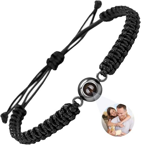 Custom Bracelets with Picture Inside, Projection Bracelets with Photos, Picture Bracelet Personalized memorial Gifts in Kuwait