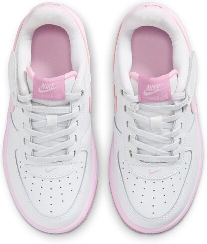 Nike Easyon PS Force 1 Low - White Pink Foam Elemental in Saudi Arabia