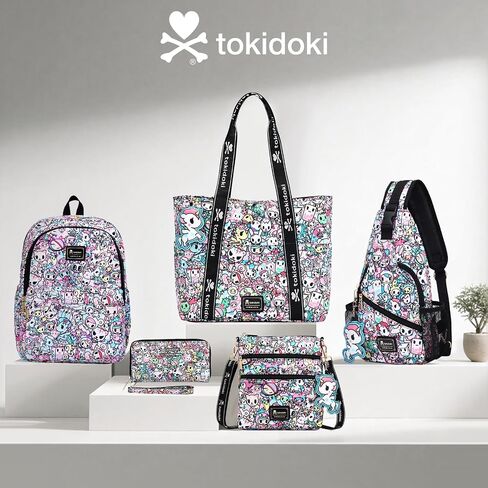 Tokidoki Crossbody Sling Bag with Unicorno Keychain Cute Chest Bag Shoulder Bag Daypack for Women Travel Sport Running Hiking in Saudi Arabia
