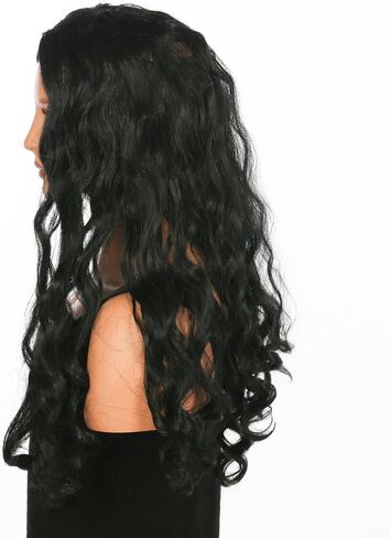 Seasons Alluring Locks Wavy Layer Wig for Women, Long Wavy Hair Wig for Party Cosplay (Blue) in Saudi Arabia