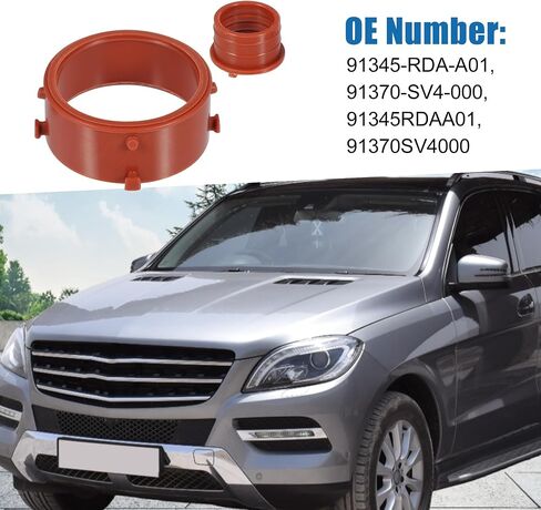ختم السحب A6420940480 لسيارة Mercedes-Benz ML320 2007-2008 مطاط أحمر (مجموعة من 2) in Saudi Arabia