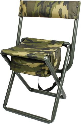 Rothco Deluxe Folding Stool with Pouch, Coyote Brown in Saudi Arabia