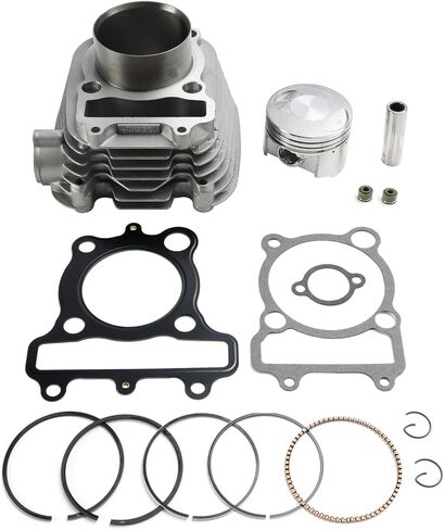 Artudatech 67mm Cylinder Jug Top End Piston Gaskets Kit for Yamaha TW200 Trailway 1987-2024 For Yamaha YFM200 Moto-4 200 1985-1989 For Yamaha YTM200 Tri-Moto 200 1983-1985 in Saudi Arabia