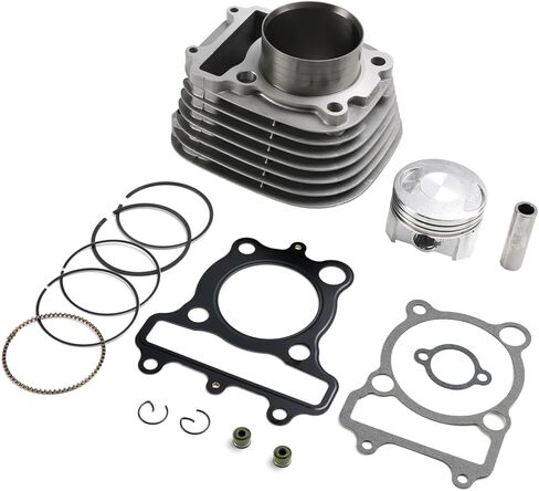 Artudatech 67mm Cylinder Jug Top End Piston Gaskets Kit for Yamaha TW200 Trailway 1987-2024 For Yamaha YFM200 Moto-4 200 1985-1989 For Yamaha YTM200 Tri-Moto 200 1983-1985 in Saudi Arabia