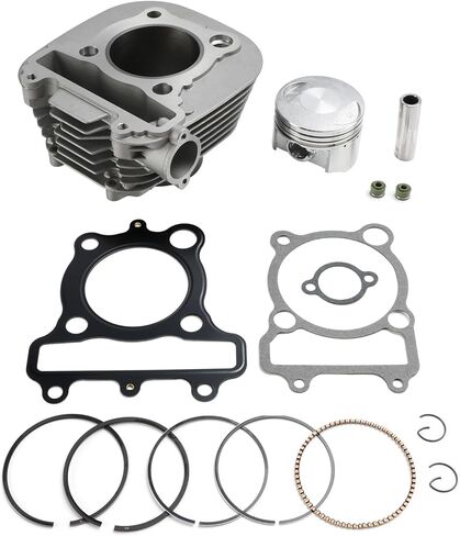 Artudatech 67mm Cylinder Jug Top End Piston Gaskets Kit for Yamaha TW200 Trailway 1987-2024 For Yamaha YFM200 Moto-4 200 1985-1989 For Yamaha YTM200 Tri-Moto 200 1983-1985 in Saudi Arabia