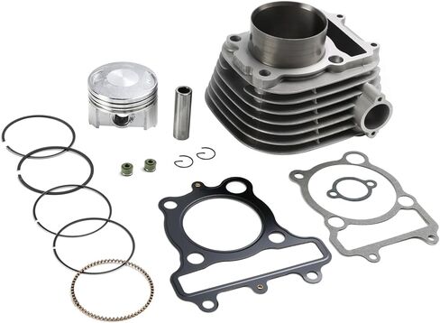Artudatech 67mm Cylinder Jug Top End Piston Gaskets Kit for Yamaha TW200 Trailway 1987-2024 For Yamaha YFM200 Moto-4 200 1985-1989 For Yamaha YTM200 Tri-Moto 200 1983-1985 in Saudi Arabia