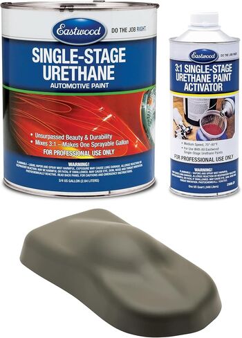 Eastwood 3:1 Rat Rod Matte Olive Drab Single Stage Automotive Spray Paint 1 Sprayable Gallon Kit in Saudi Arabia