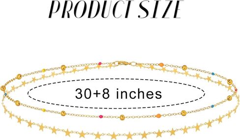 Waist Chain Silver Star Belly Chains Gold Beads Women Crystal Sequins Body Jewelry for Pants and Swimsuits in Kuwait