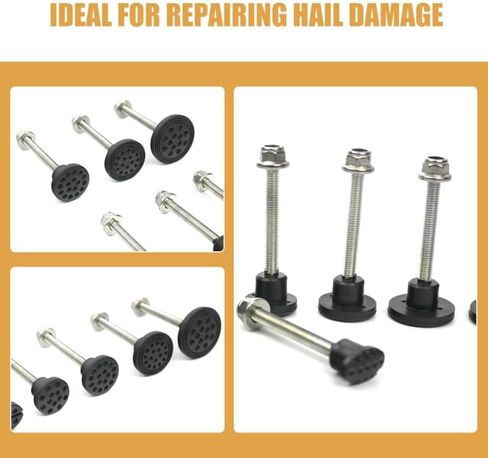 MAGICLULU 2Sets Auto Body Dent Puller Tool Kit Hail Damage Repair Suction Cup for Small Dents Easy to Use Dent Remover for Cars and Appliances Body Dent Fixer Tool in Saudi Arabia
