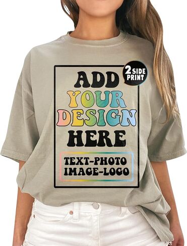 تي شيرت شخصي أضف تصميم النص الخاص بك تصميم مخصص تي شيرت الخاص بك in Saudi Arabia