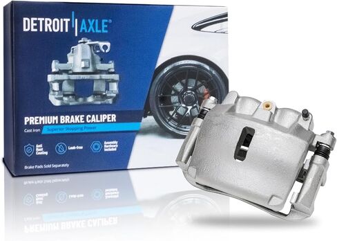 Detroit Axle - Front Right Disc Brake Caliper w/Bracket Replacement for 2005 2006 2007 2008 Ford F-150 Lobo Lincoln Mark LT in Saudi Arabia