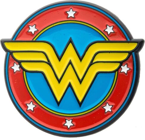 دبوس من المينا بشعار Wonder Woman من DC Comics in Kuwait
