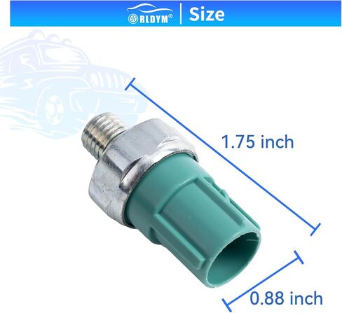 Rldym Engine Oil Pressure Sensor Switch 37250-PR3-003, for Honda Accord Civic Del Sol Odyssey Ridgeline Integra Prelude Pilot for Acura NSX CL MDX, Replace 37250PR3003 in Saudi Arabia