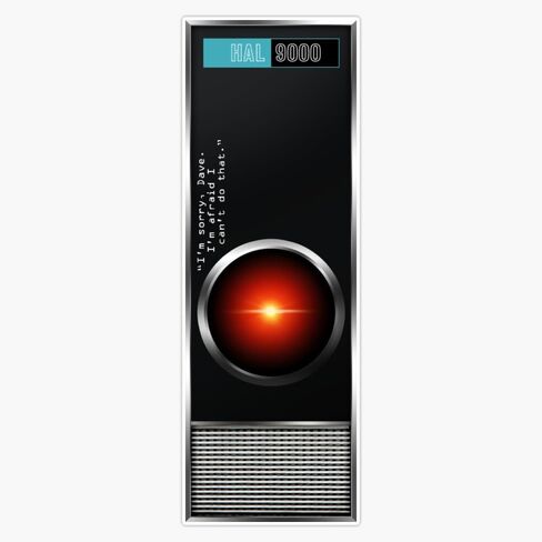 ملصق فينيل مغناطيسي من MAGNET Hal9000 مغناطيس 5 بوصة in Saudi Arabia