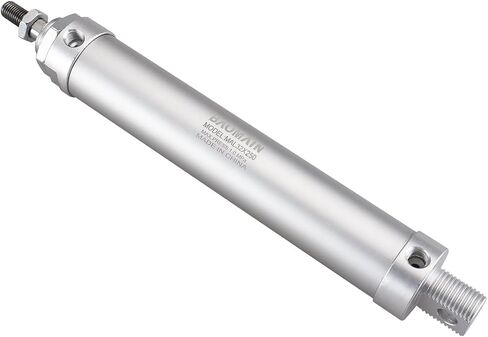 Baomain Mini Air Cylinder MAL 16 X 25 Single Male Thread Rod Dual Action 16 Bore 25 Stroke in Saudi Arabia