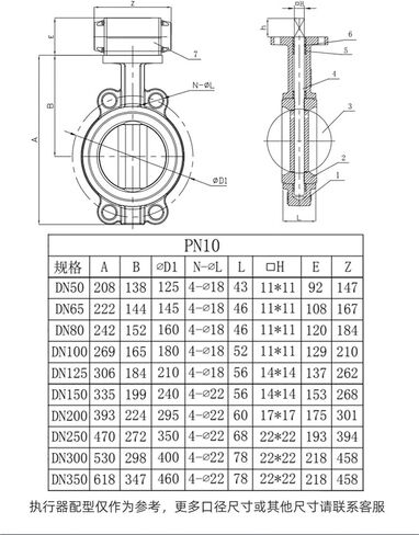 D671F-16Q هوائي PTFE صمام فراشة لينة ختم صمام فراشة حديد الدكتايل هوائي الفولاذ المقاوم للصدأ صمام القطع السريع (DN125) in Saudi Arabia