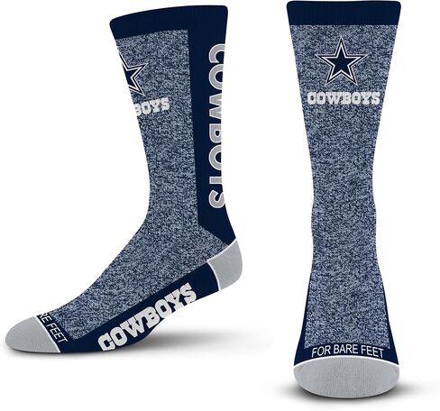 FBF - NFL Got Marbled Adult Team Logo Crew Dress Socks Footwear for Men and Women Game Day Apparel in Saudi Arabia